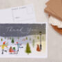 Christmas Thank You A6 Postcard Pack, thumbnail 3 of 3