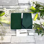 Bottle Green Wedding Tie Set, thumbnail 9 of 10