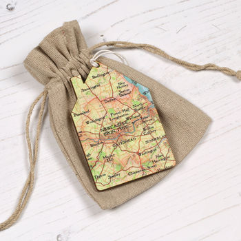 Personalised Map Location House Keepsake New Home Gift, 2 of 3