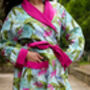 Indian Cotton Bali Print Robe, thumbnail 3 of 5