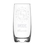 Personalised Engraved Star Sign Hi Ball Glass, thumbnail 10 of 12