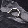 Silver Engraved 5mm Band Ring, thumbnail 8 of 11