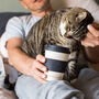Cat Lovers Personalised Etched Reusable Cup, thumbnail 1 of 6