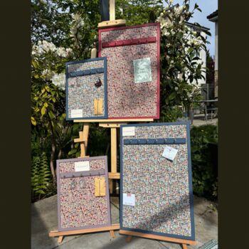 The Ailsa – Small Handmade Key Board In Floral Print, 3 of 4