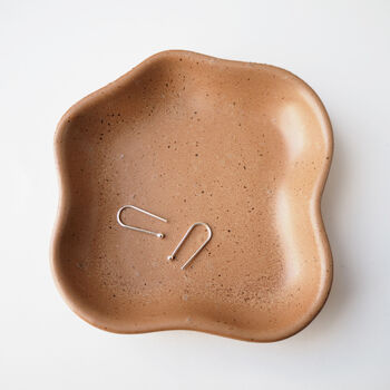 Small Arc Earrings In Silver, 4 of 5