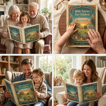 Personalised Keepsake Book Of Bible Stories For Children, 2 of 11