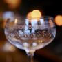 Pair Of Etched Crystal Vintage Style Champagne Glasses, thumbnail 6 of 11