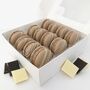 Triple Chocolate Macarons Gift Box Of 12, thumbnail 1 of 3