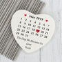Day My Life Changed Personalised Heart Fridge Magnet, thumbnail 1 of 2