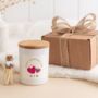 Personalised Heart And Initials Valentine’s Candle Gift, thumbnail 3 of 6