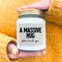 A Massive Hug From Me To You Scented Candle And Keepsake Set, thumbnail 8 of 9