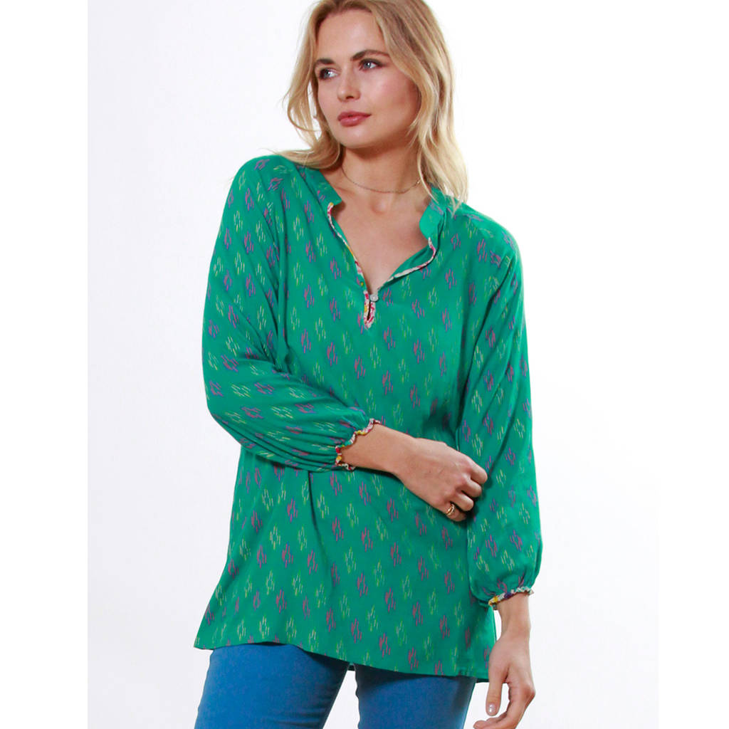 Maldives Kaftan Tunic Blouse By Verry Kerry | notonthehighstreet.com