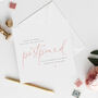 Postponed Wedding Card | Sorry Card For Couple, thumbnail 1 of 2