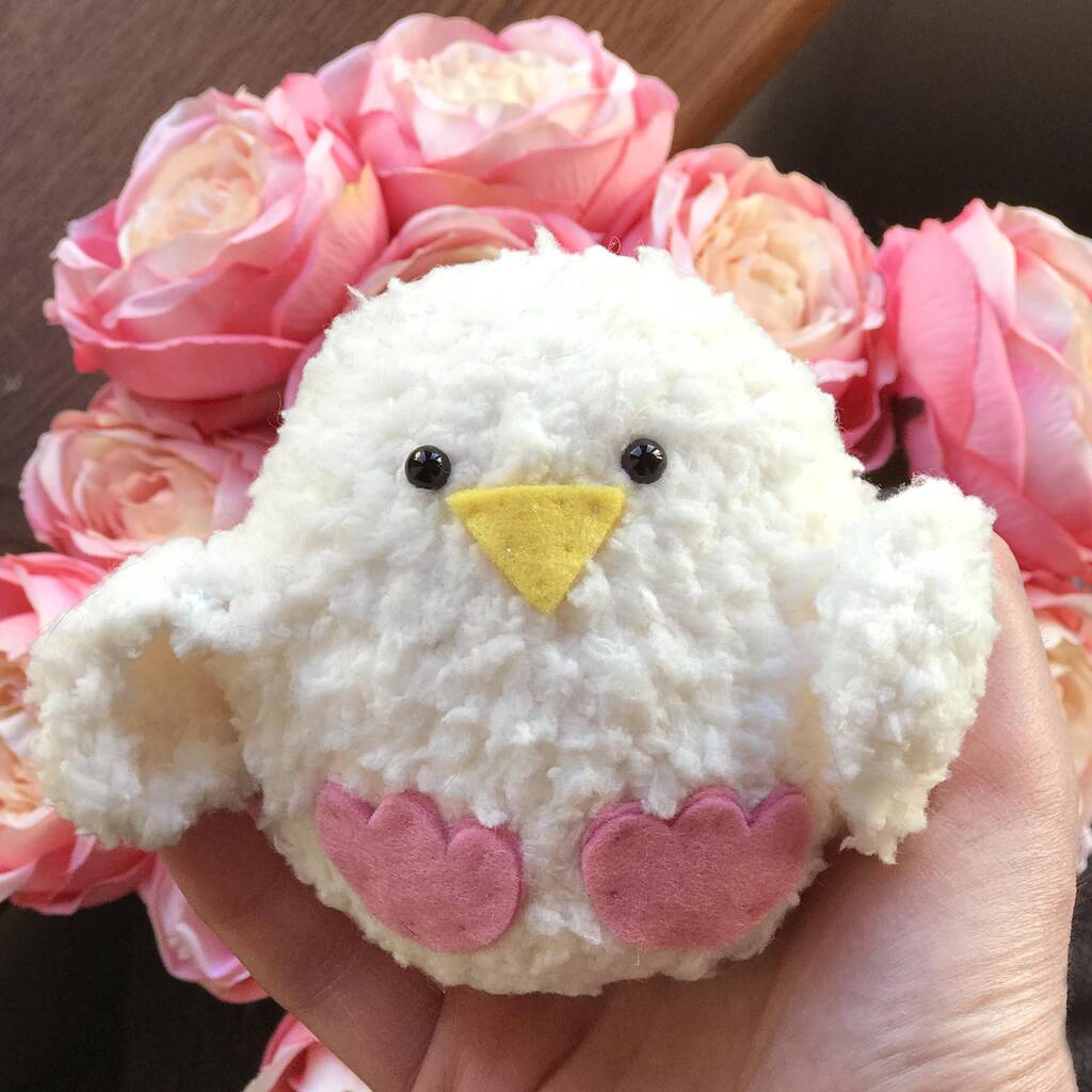 Fluffy Easter Chicks Knitting Pattern