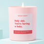 Baby Shower Gift Funny Candle You're Having A Baby, thumbnail 1 of 4