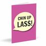 Chin Up Lass Card, thumbnail 1 of 2