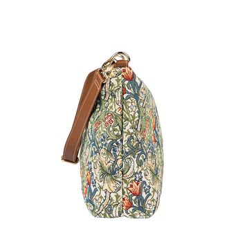 William Morris Golden Lily Slouch Bag+Gift Frame Purse, 5 of 10