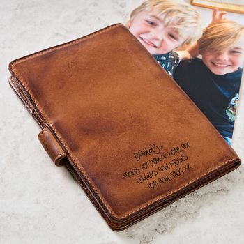 Personalised Leather Travel Photo Frame, 2 of 10