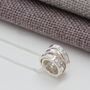 Personalised Silver Scroll Necklace, thumbnail 10 of 12