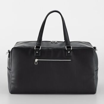 Men’s Personalised Tailored Luxe Weekender Bag, 2 of 10