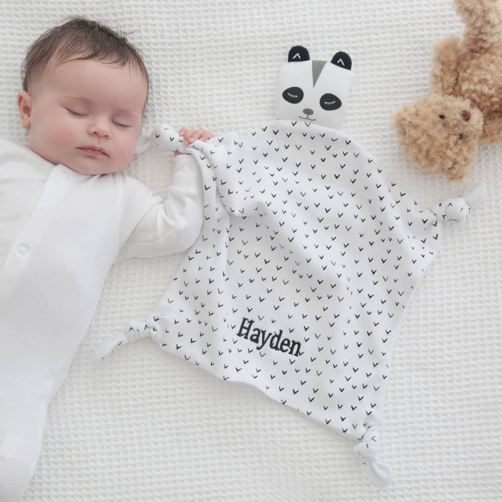jellycat panda comforter