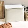 Clay Bread Bin With Marble Lid, thumbnail 1 of 2