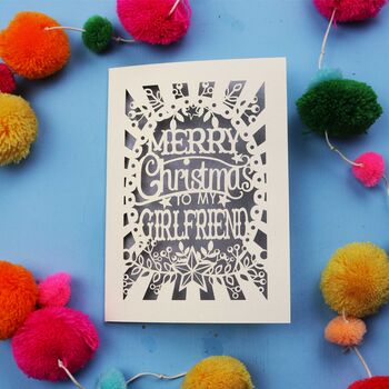 Girlfriend Christmas Card, 6 of 6