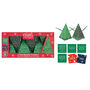Green Tree Novelty Christmas Crackers Set Of Six, thumbnail 4 of 5