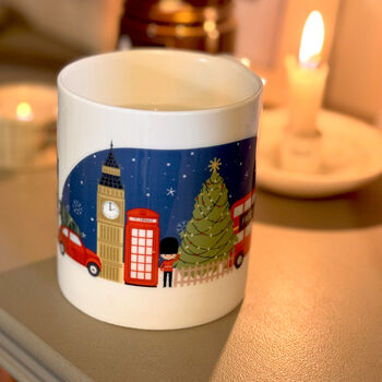 Personalised Christmas In London Mug, 4 of 4