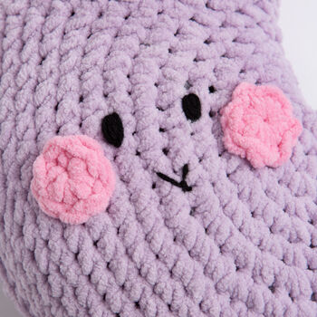 Moon Cushion Easy Crochet Kit, 2 of 7