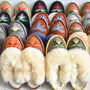 Lucky Dip Sheepskin Handmade Mule Slippers, thumbnail 1 of 3
