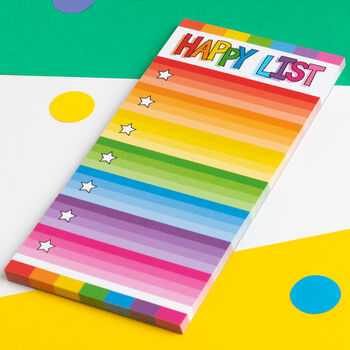 Happy List Slim Notepad, 2 of 8