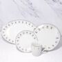 Lantern Gold Plated Dining Bundle Dinner Set, Platters, Bowls And Mugs, thumbnail 2 of 12