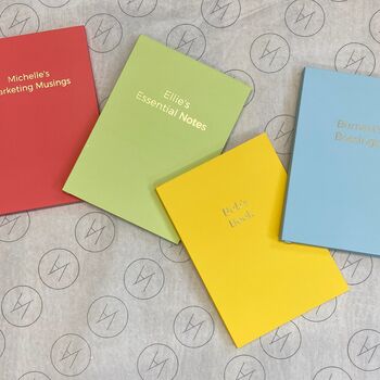 Personalised Pastel Notebook, 6 of 6
