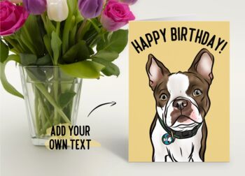 Personalised Pet Greeting Card, 2 of 6