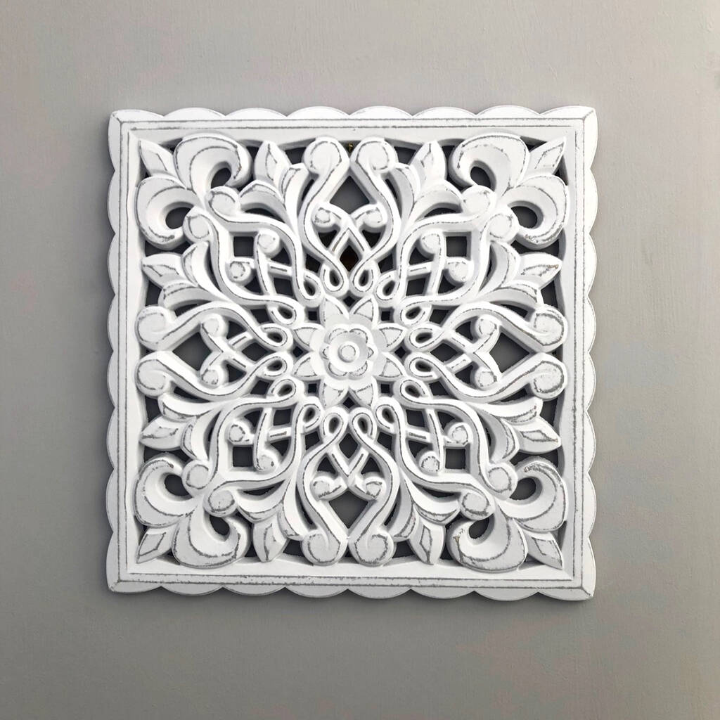 Square Ornate Wall Art By Pink Pineapple Home & Gifts ...