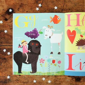 Personalised Christmas Alphabet Book, 9 of 12