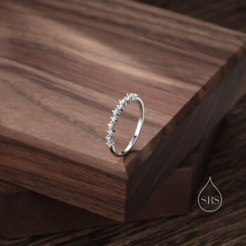 Cz Constellation Ring In Sterling Silver, 2 of 11