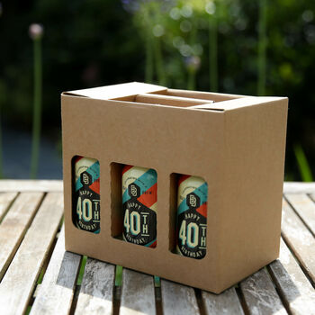40th Birthday Brew Craft Beer Gift Pack, 3 of 5