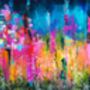 Abstract Into The Woods Canvas Print, thumbnail 4 of 5