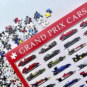 Grand Prix Racing Cars 1000 Piece Jigsaw, 2 of 5