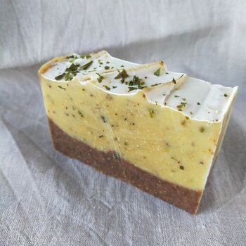 Lime, Bay And Seaweed Goats Milk Soap, 2 of 3