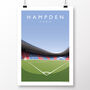 Scotland Football Hampden Park Poster, thumbnail 2 of 8