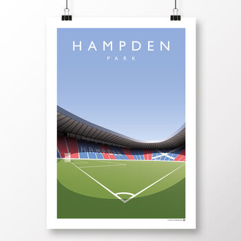 Scotland Football Hampden Park Poster, 2 of 8