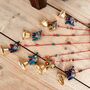 Indian Elephant Hanging Wind Chime Bells, thumbnail 6 of 8