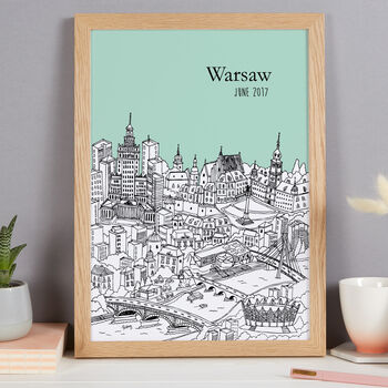 Personalised Warsaw Print, 9 of 10