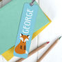 Children's Personalised Cute Animal Bookmark, thumbnail 2 of 6