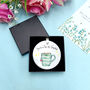 Personalised Tea Rific Ceramic Decoration, thumbnail 6 of 6