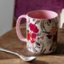 Summer Watercolour Flowers Ceramic Coffee And Tea Mug, thumbnail 2 of 5