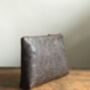 Collard Manson Floral Leather Pouch, thumbnail 6 of 6